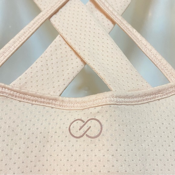 CALIA Light Blush Pink Athletic Tank Top - Picture 4 of 4